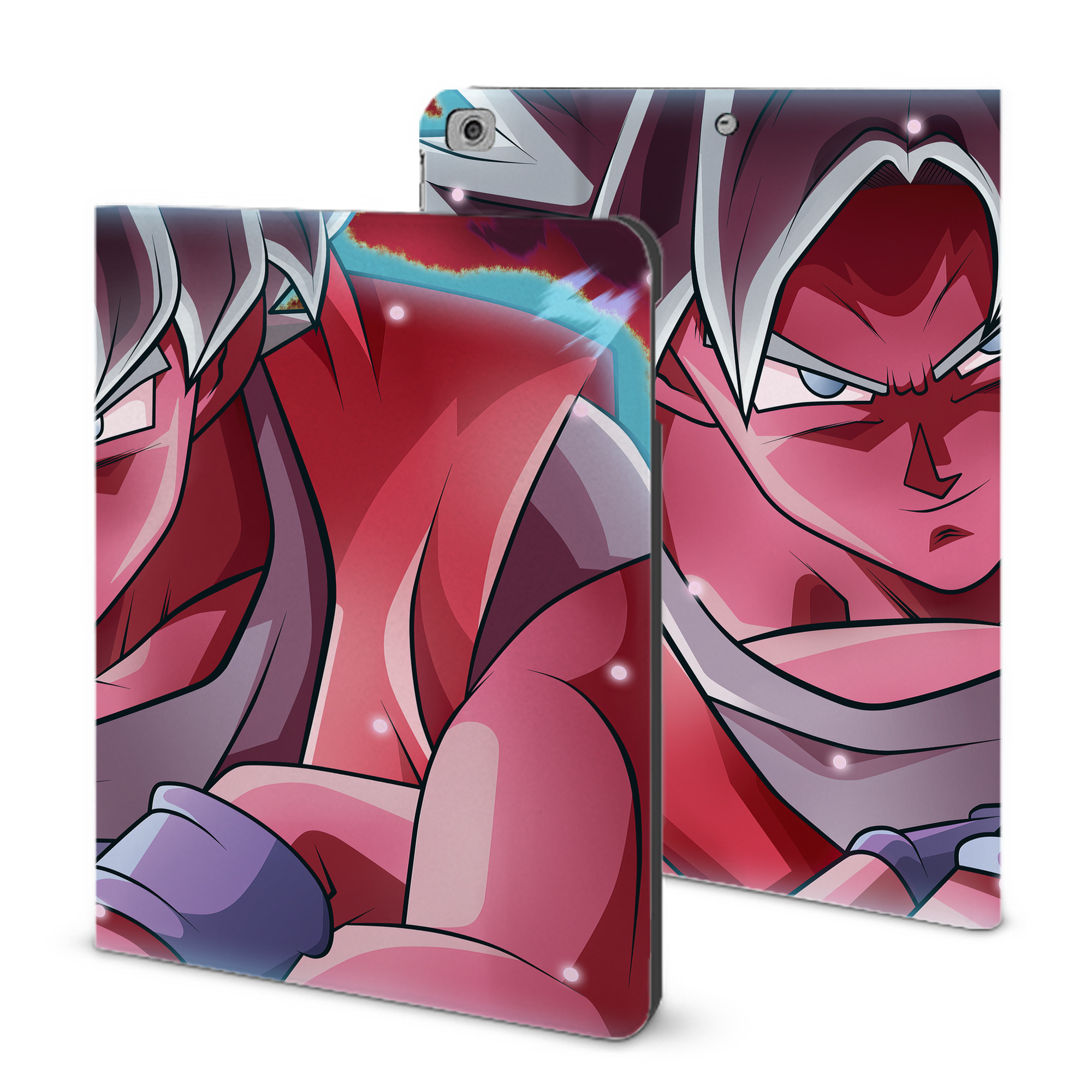 （画像用） ドラゴンボール DRAGON BALL IPad ケース ブック型 PUレザー TPU 耐衝撃 軽量 薄型 ペン収納なし 全面保護 IPad 各モデル対応